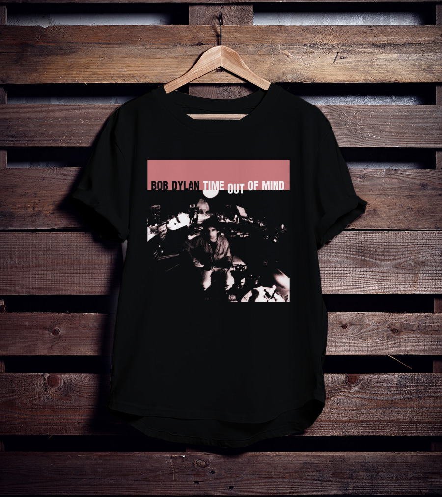 Bob Dylan Time Out Of Mind Album Cover Studio Session T-Shirt