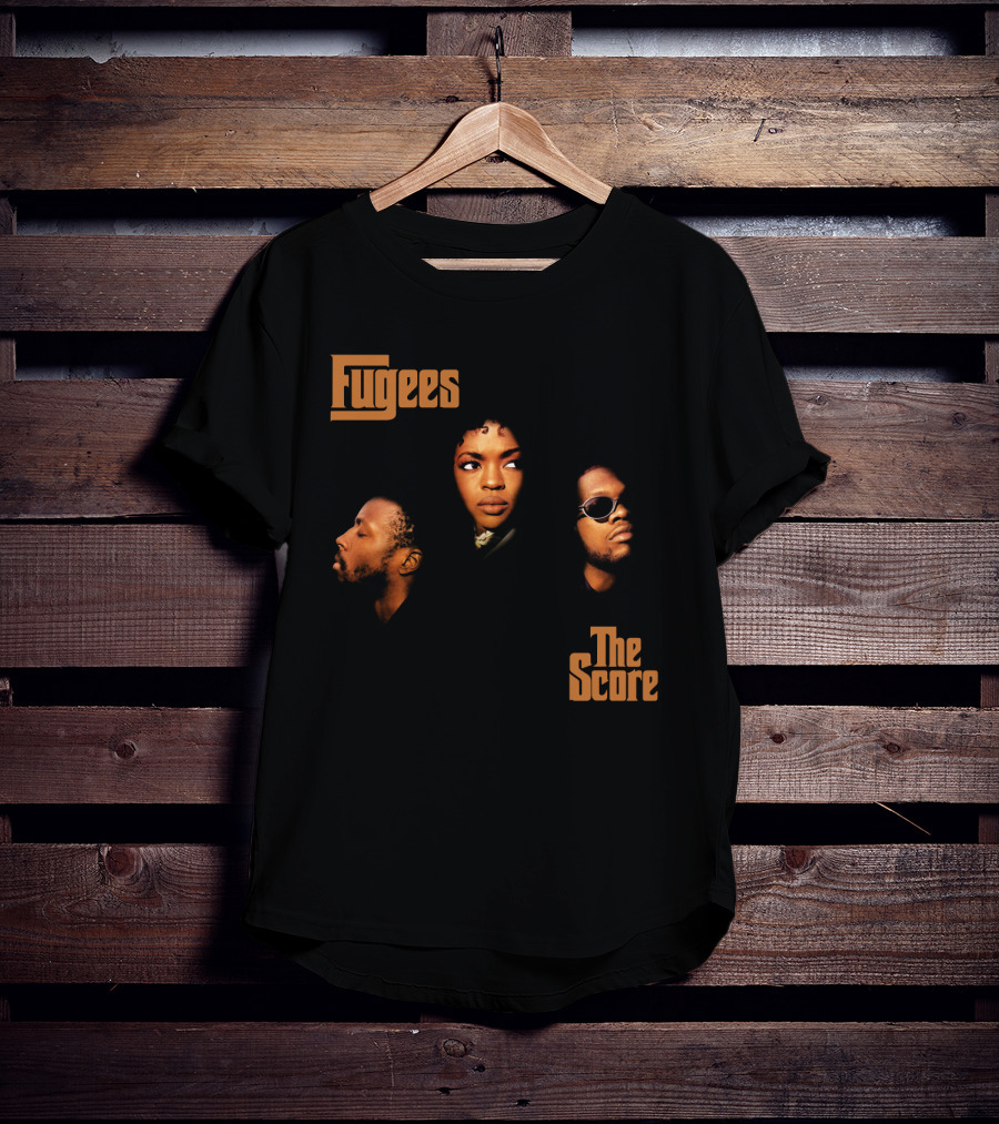 Fugees The Score Album Cover Trio Wyclef Lauryn Pras T-Shirt