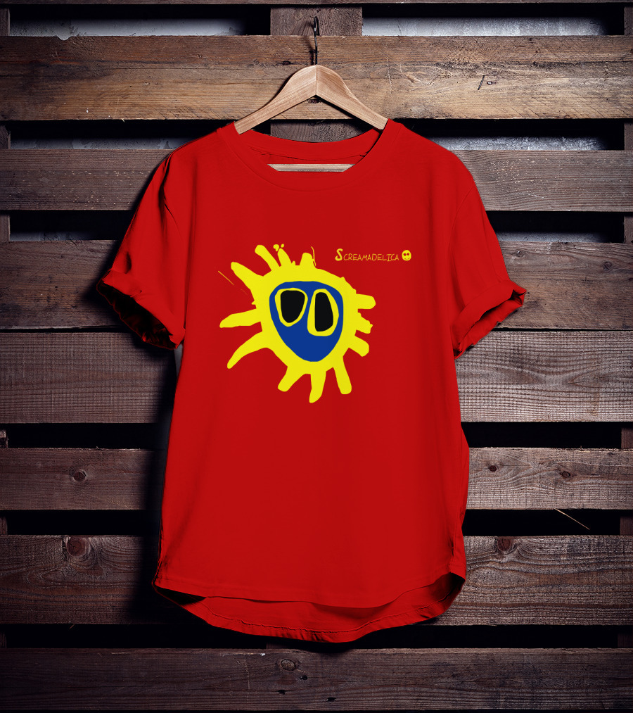 Primal Scream Screamadelica Iconic Sunburst T-Shirt