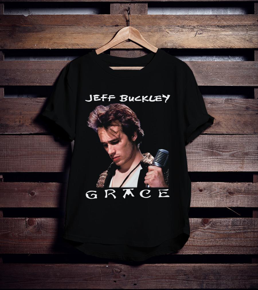 Jeff Buckley Grace Microphone T-Shirt