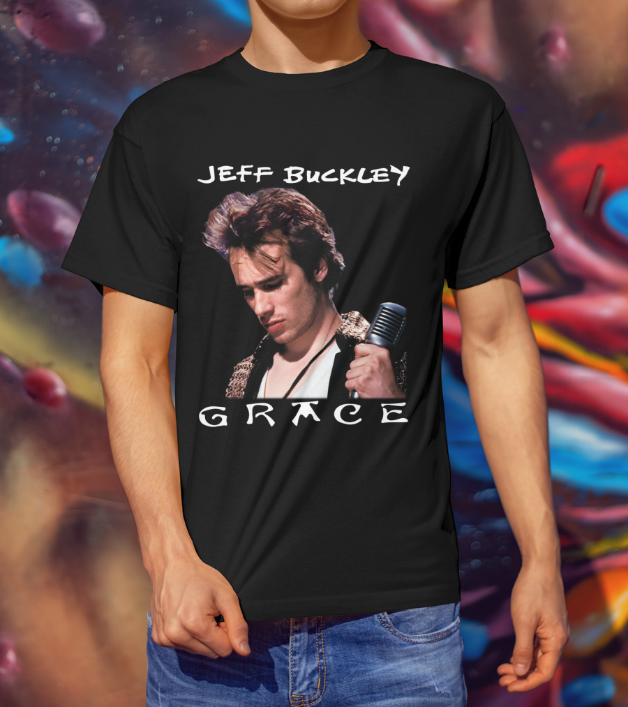 Jeff Buckley Grace Microphone T-Shirt