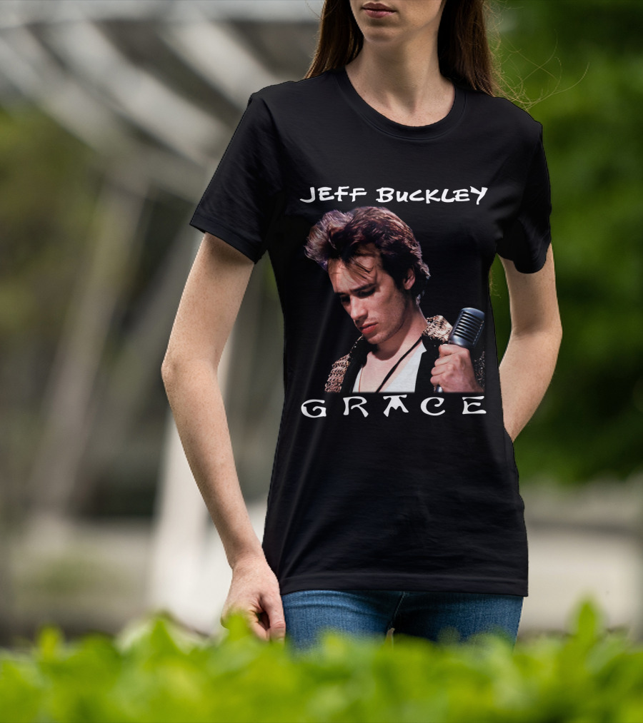 Jeff Buckley Grace Microphone T-Shirt