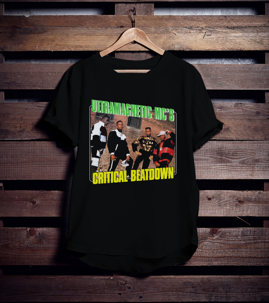 Ultramagnetic MC's Critical Beatdown 1988 Hip Hop Album Cover T-Shirt