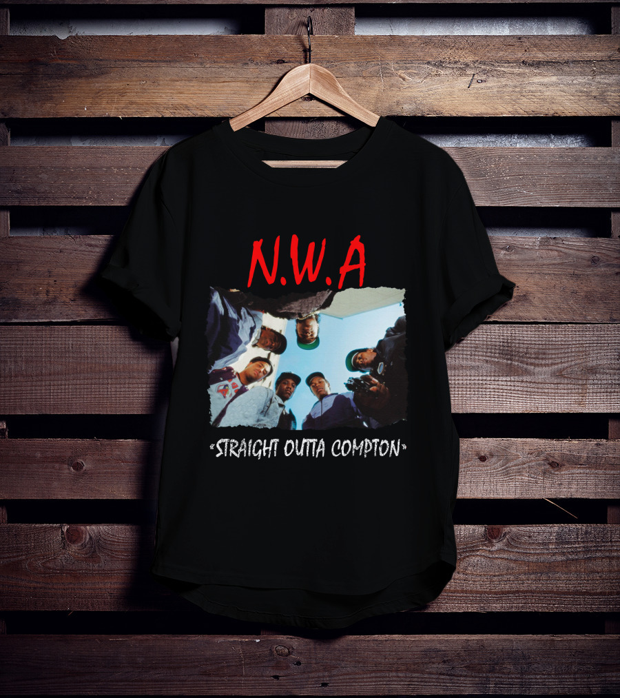 N.W.A Straight Outta Compton Iconic Group Photo T-Shirt