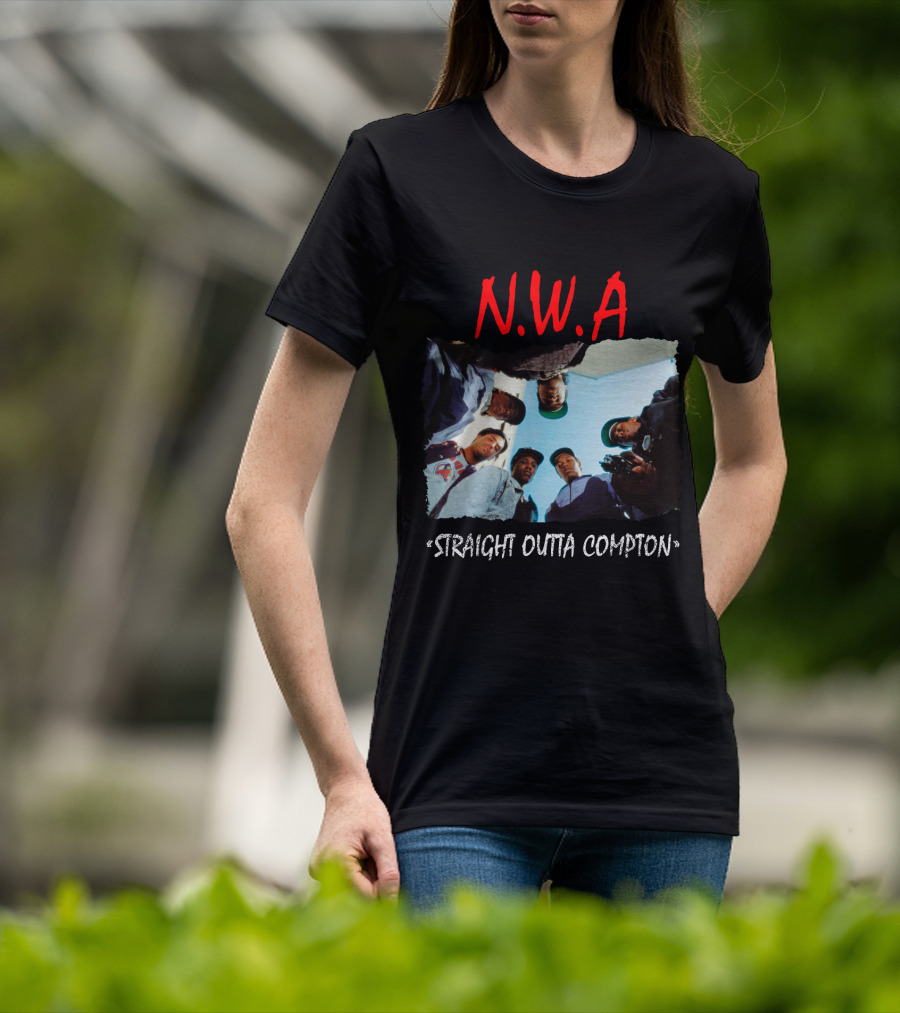 N.W.A Straight Outta Compton Iconic Group Photo T-Shirt