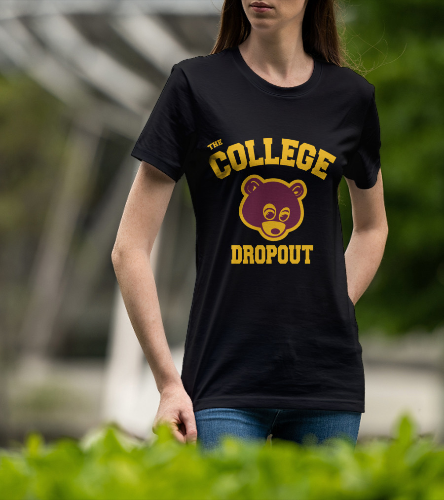 The College Dropout Kanye West Bear T-Shirt