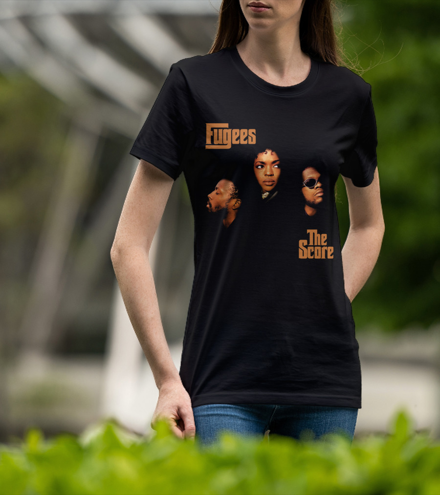 Fugees The Score Album Cover Trio Faces T-Shirt