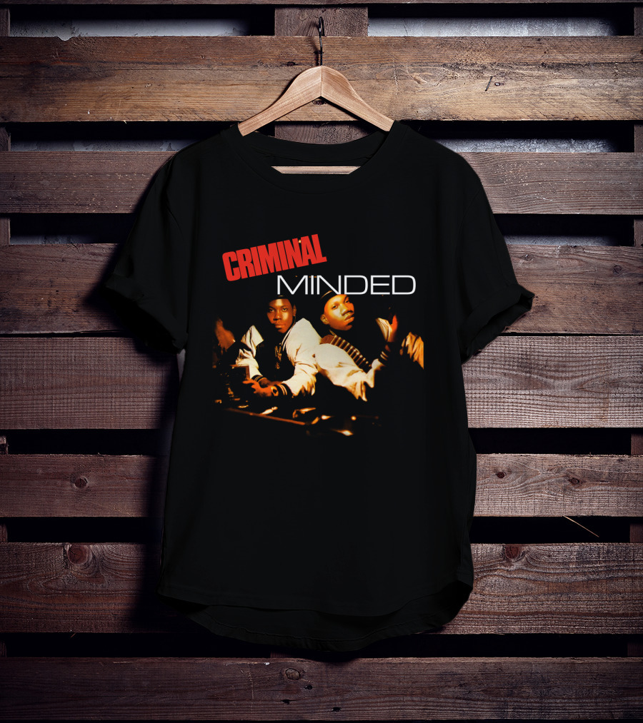 Boogie Down Productions Criminal Minded 1987 Album Cover T-Shirt