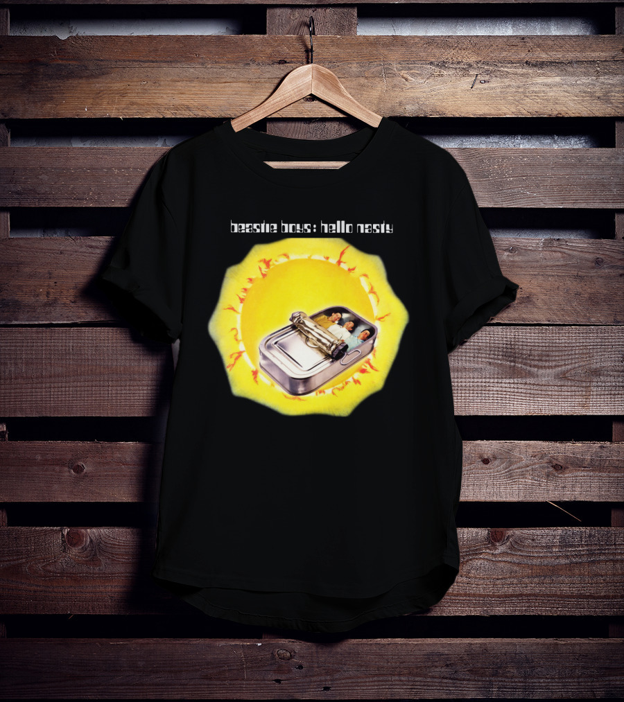 Beastie Boys Hello Nasty Album Cover Sardine Can 1998 Sunburst T-Shirt
