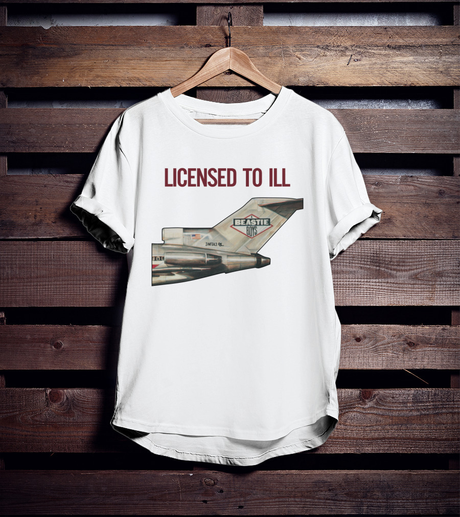 Beastie Boys Licensed To Ill Airplane Tail T-Shirt