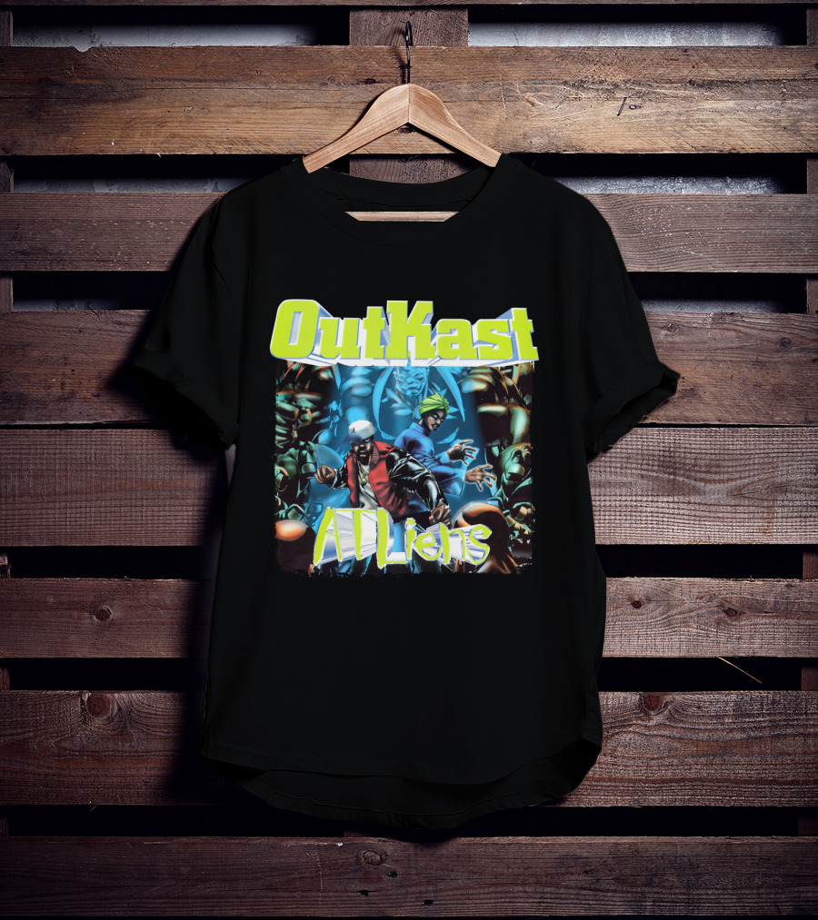 OutKast ATLiens Comic Style Iconic Album Cover T-Shirt