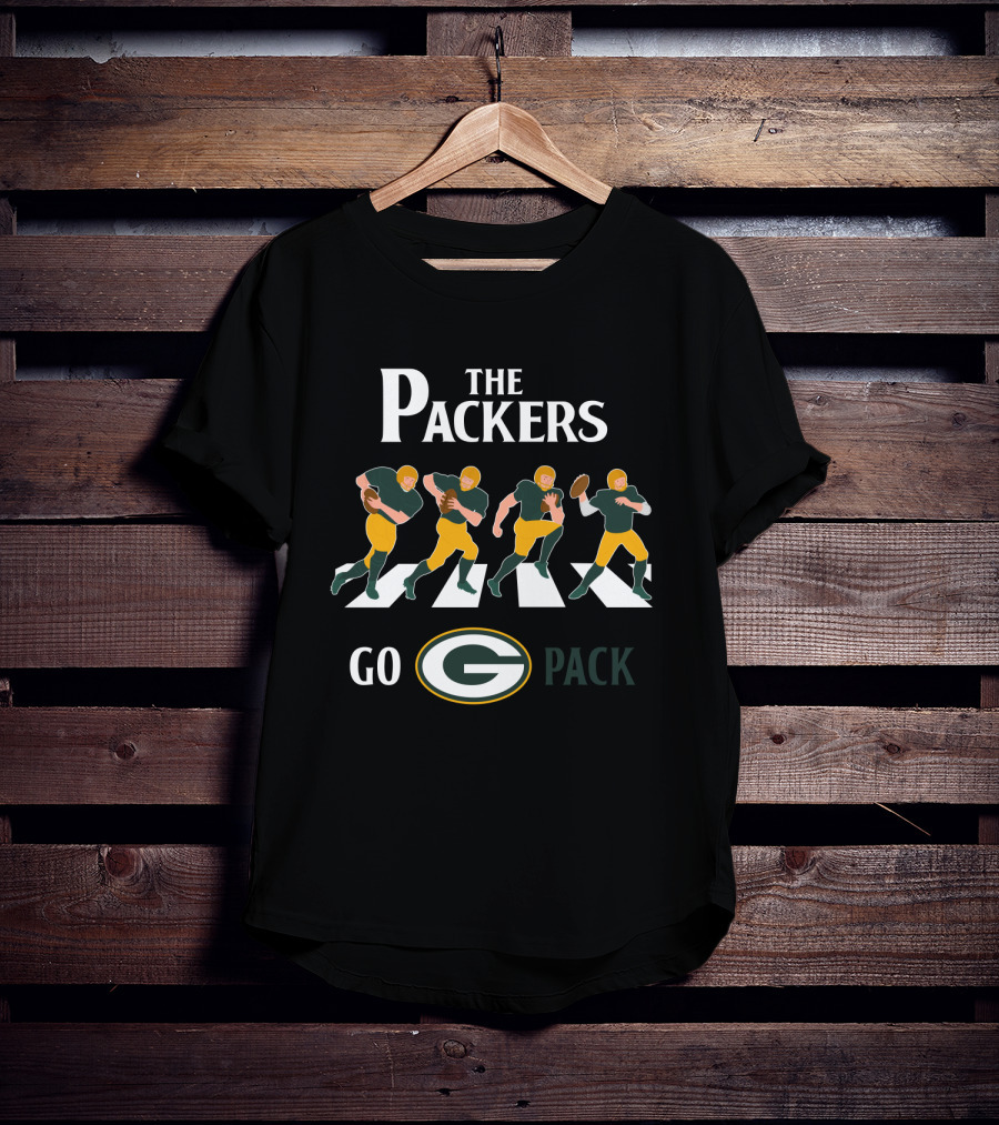 The Packers Go Pack Abbey Road T-Shirt