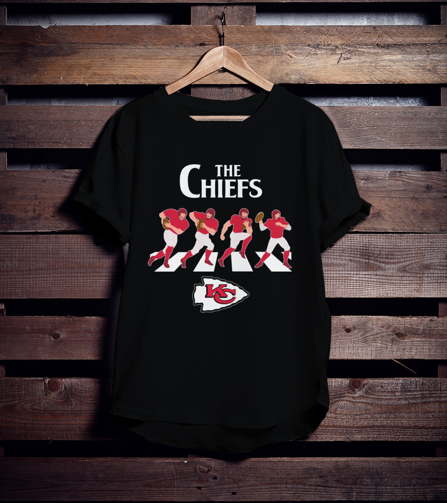 Kansas City Chiefs Abbey Road Football Players Kc T-Shirt