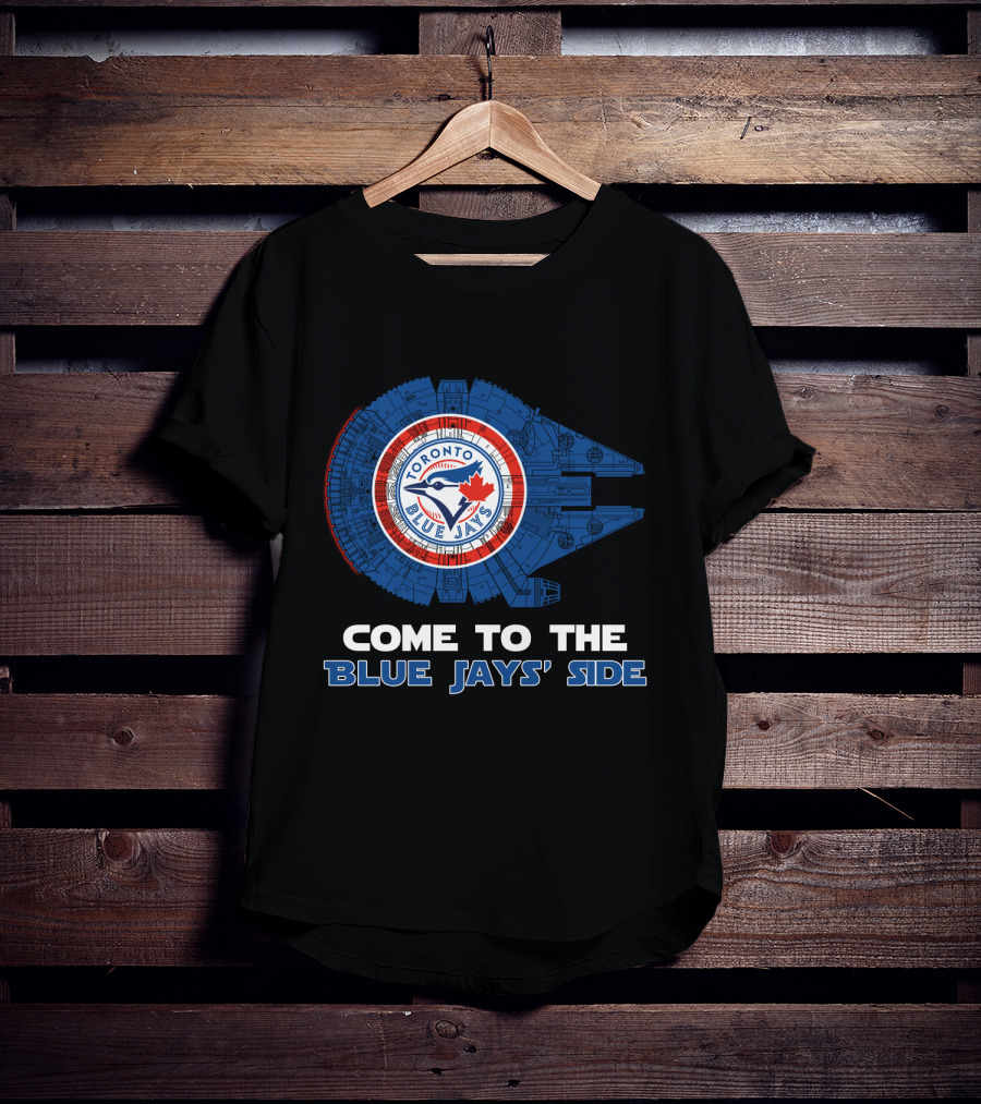 Toronto Blue Jays Come To The Blue Jays' Side Millennium Falcon MLB T-Shirt