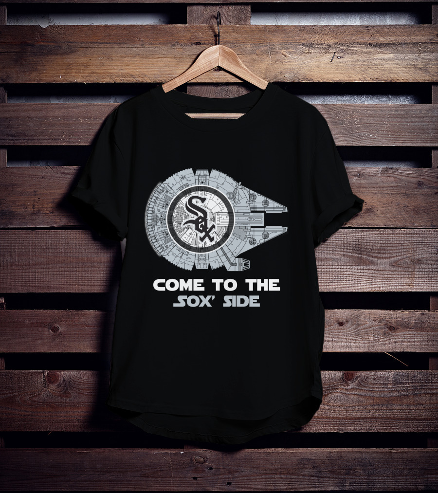 Come To The Sox Side Chicago White Sox Millennium Falcon MLB T-Shirt