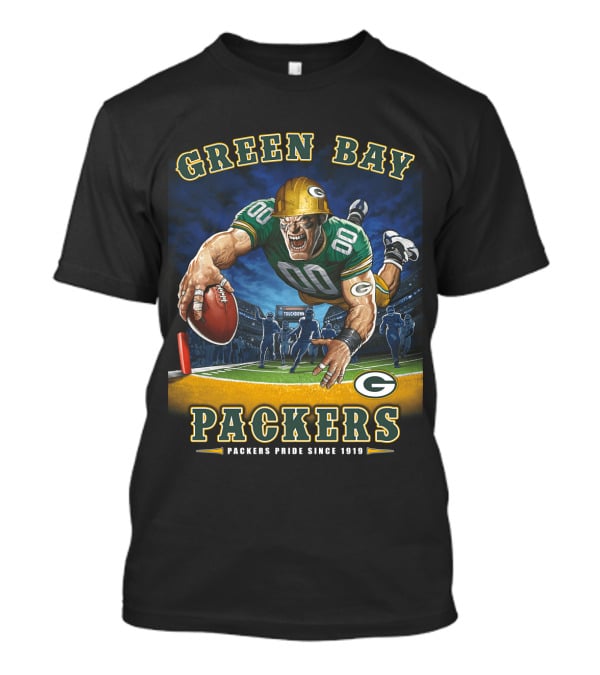 Green Bay Packers Packers Pride Since 1919 Touchdown T-Shirt