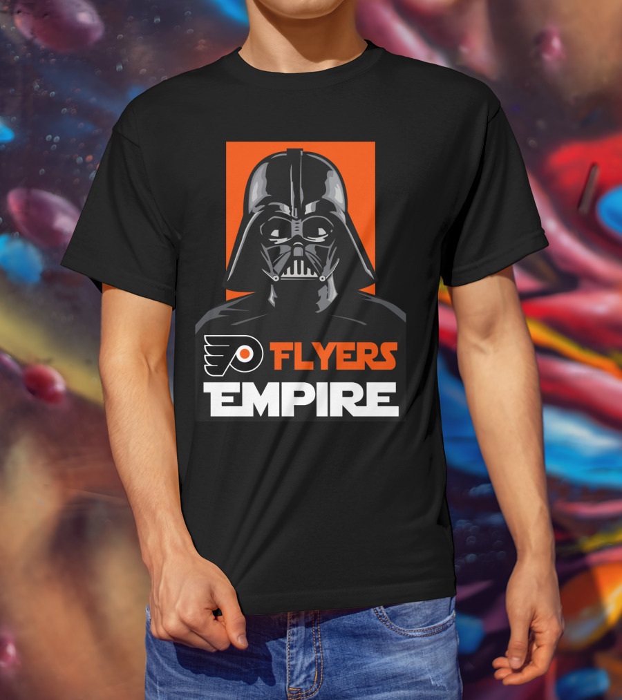 Flyers Empire Darth Vader Philadelphia NHL T-Shirt