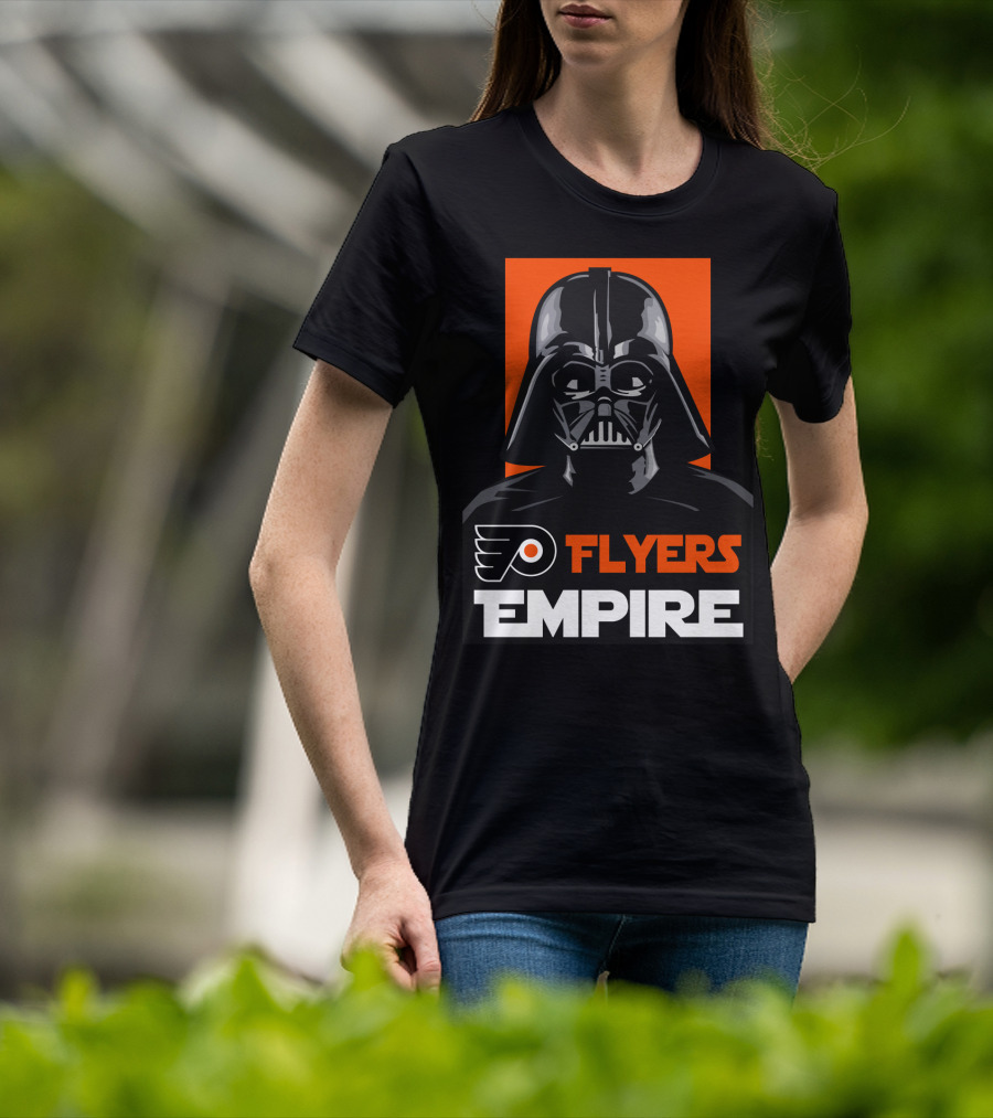 Flyers Empire Darth Vader Philadelphia NHL T-Shirt