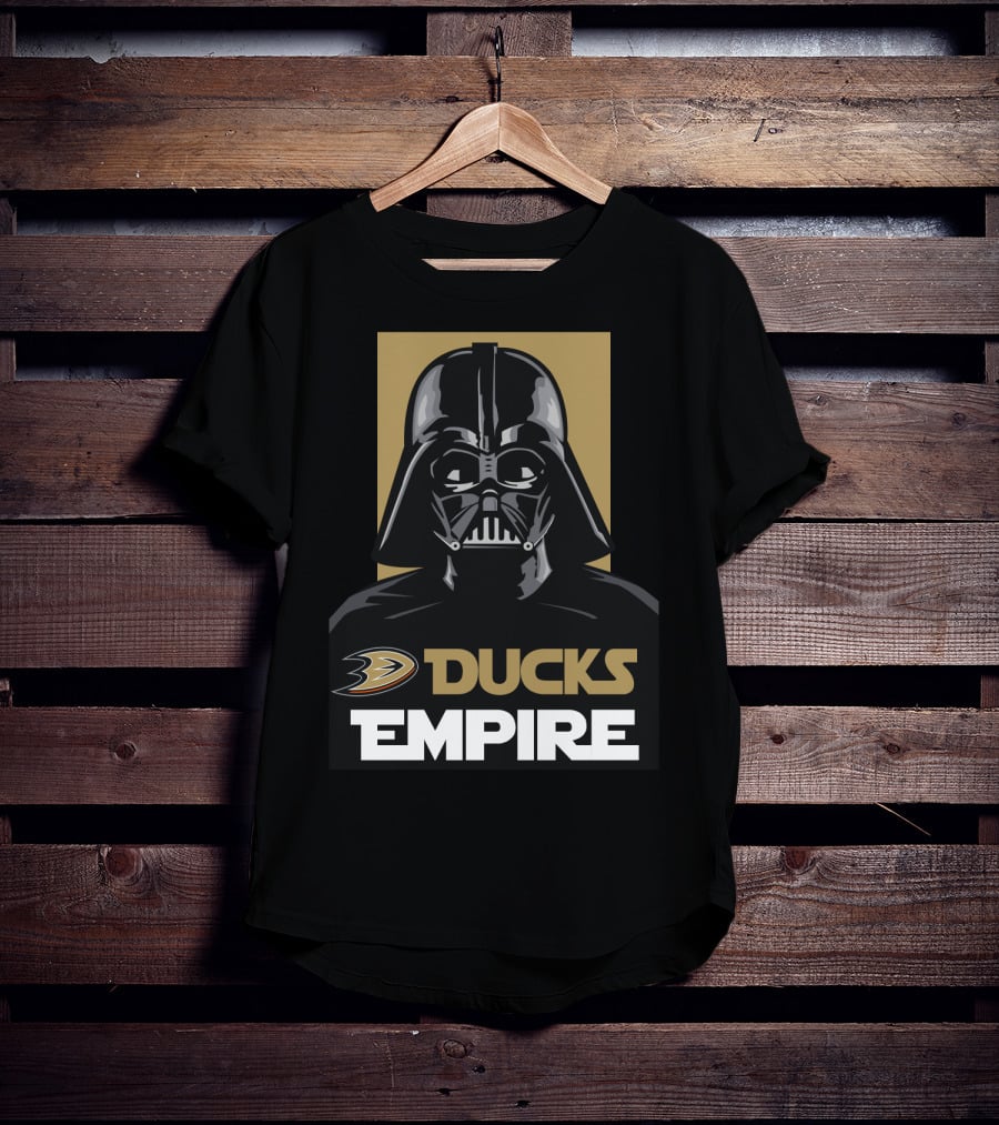 Anaheim Ducks Empire Darth Vader NHL T-Shirt