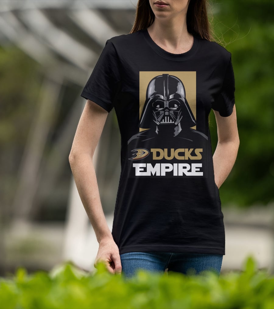 Anaheim Ducks Empire Darth Vader NHL T-Shirt