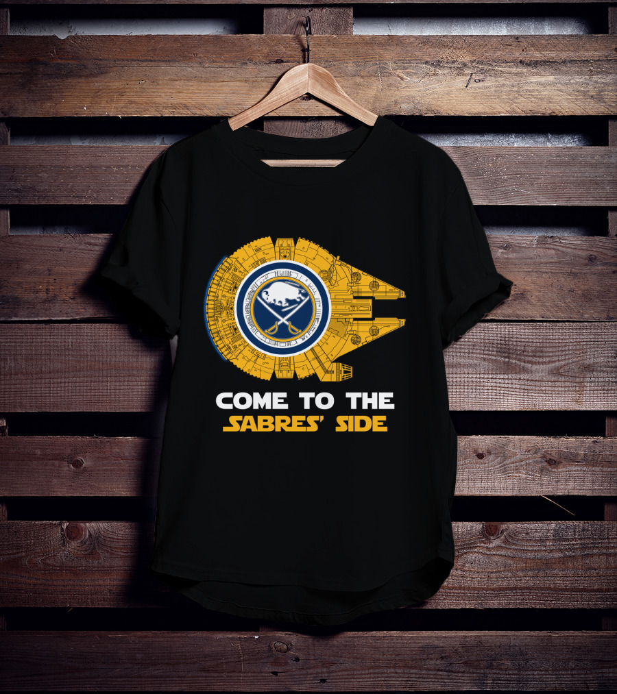 Buffalo Sabres Millennium Falcon Come To The Sabres' Side T-Shirt