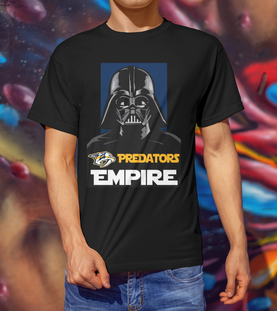 Nashville Predators Empire Darth Vader NHL T-Shirt