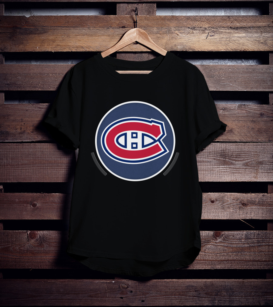 Montreal Canadiens Power Decal Logo Emblem T-Shirt