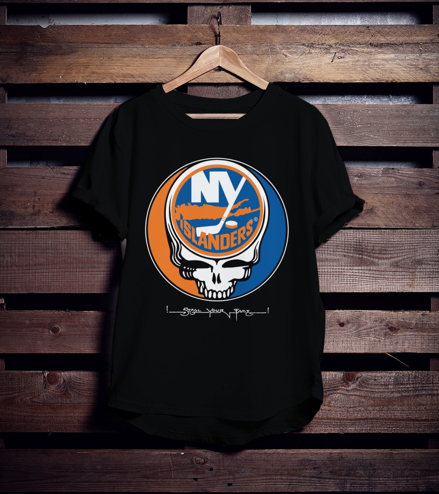 Grateful Dead NY Islanders Steal Your Face T-Shirt