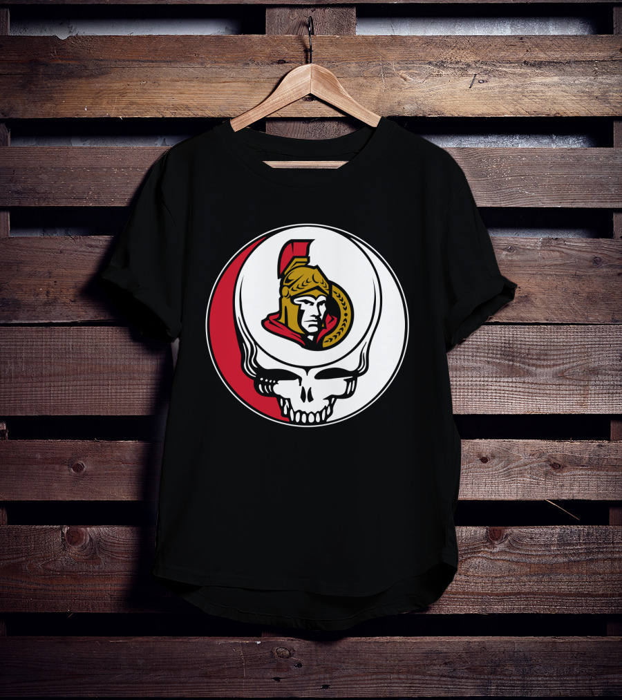 Ottawa Senators Skull T-Shirt