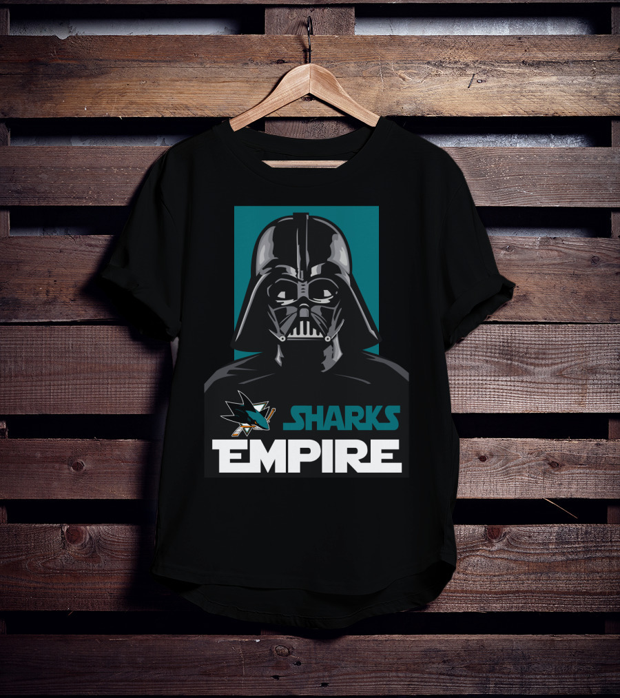 San Jose Sharks Empire Darth Vader NHL T-Shirt