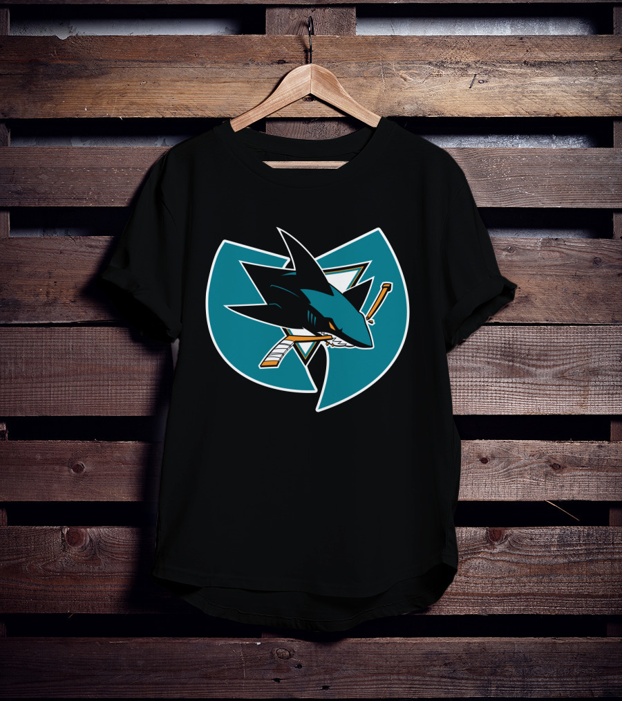 San Jose Sharks Wu-Tang Clan Fusion T-Shirt