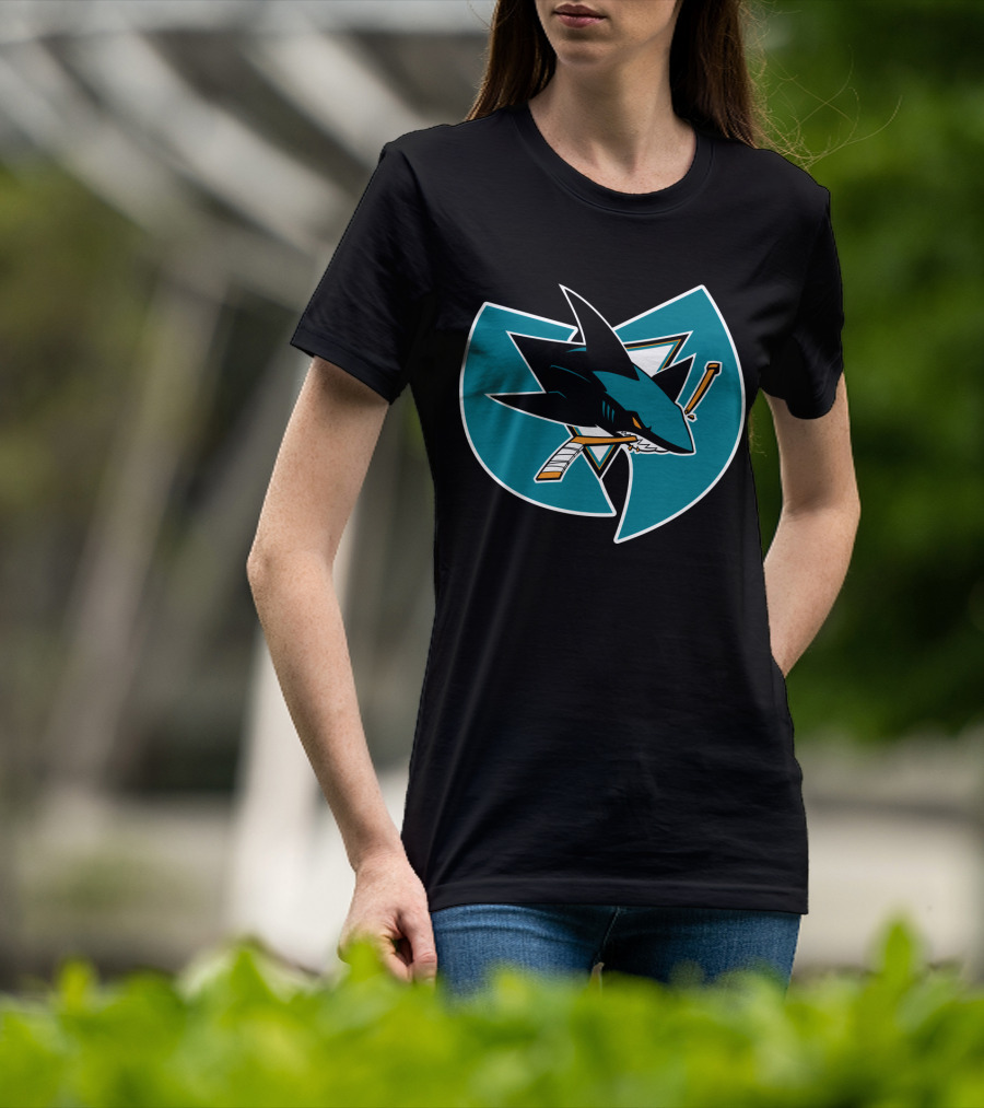San Jose Sharks Wu-Tang Clan Fusion T-Shirt