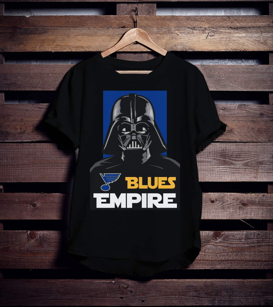 Blues Empire St Louis Darth Vader NHL T-Shirt