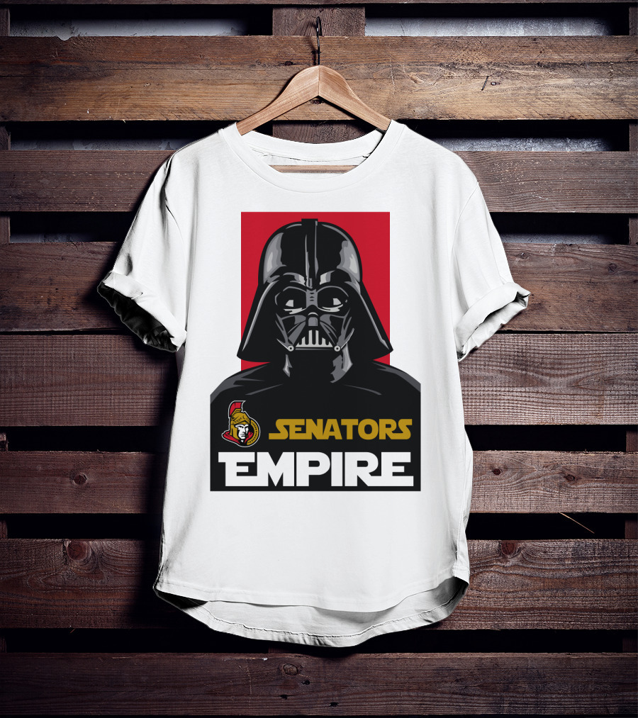 Ottawa Senators Darth Vader Empire NHL T-Shirt
