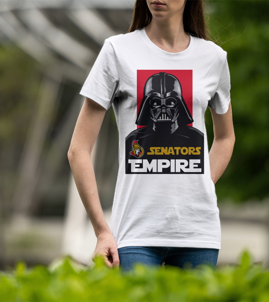 Ottawa Senators Darth Vader Empire NHL T-Shirt