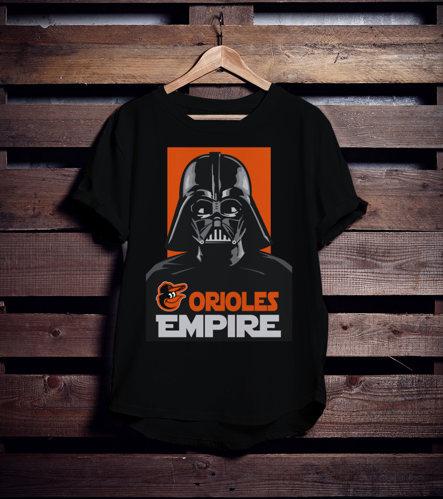 Baltimore Orioles Empire Darth Vader Orioles Empire T-Shirt