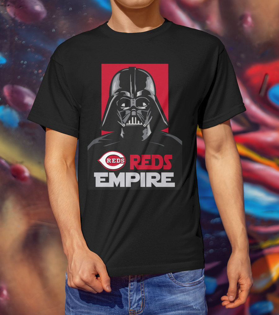 Cincinnati Reds Empire Reds Darth Vader T-Shirt