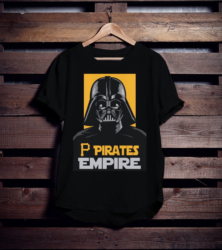 Pittsburgh Pirates Empire Darth Vader Iconic Mashup T-Shirt