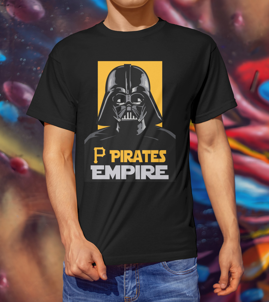 Pittsburgh Pirates Empire Darth Vader Iconic Mashup T-Shirt