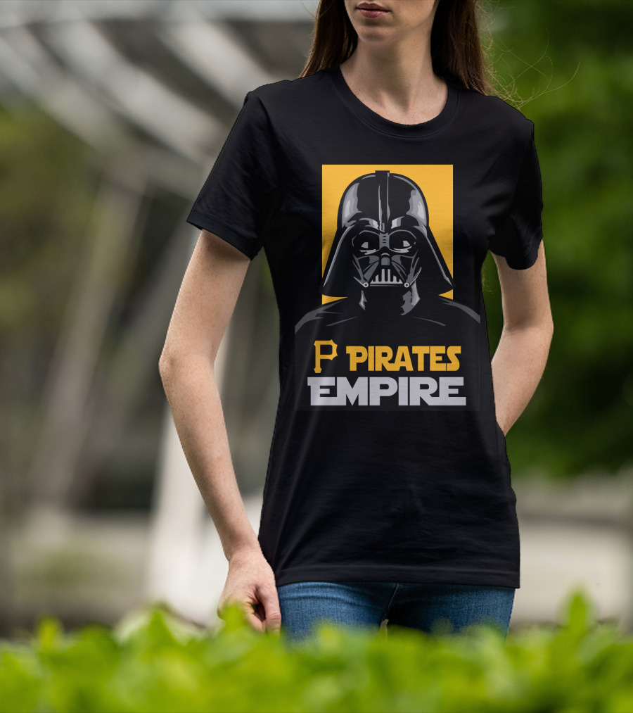 Pittsburgh Pirates Empire Darth Vader Iconic Mashup T-Shirt