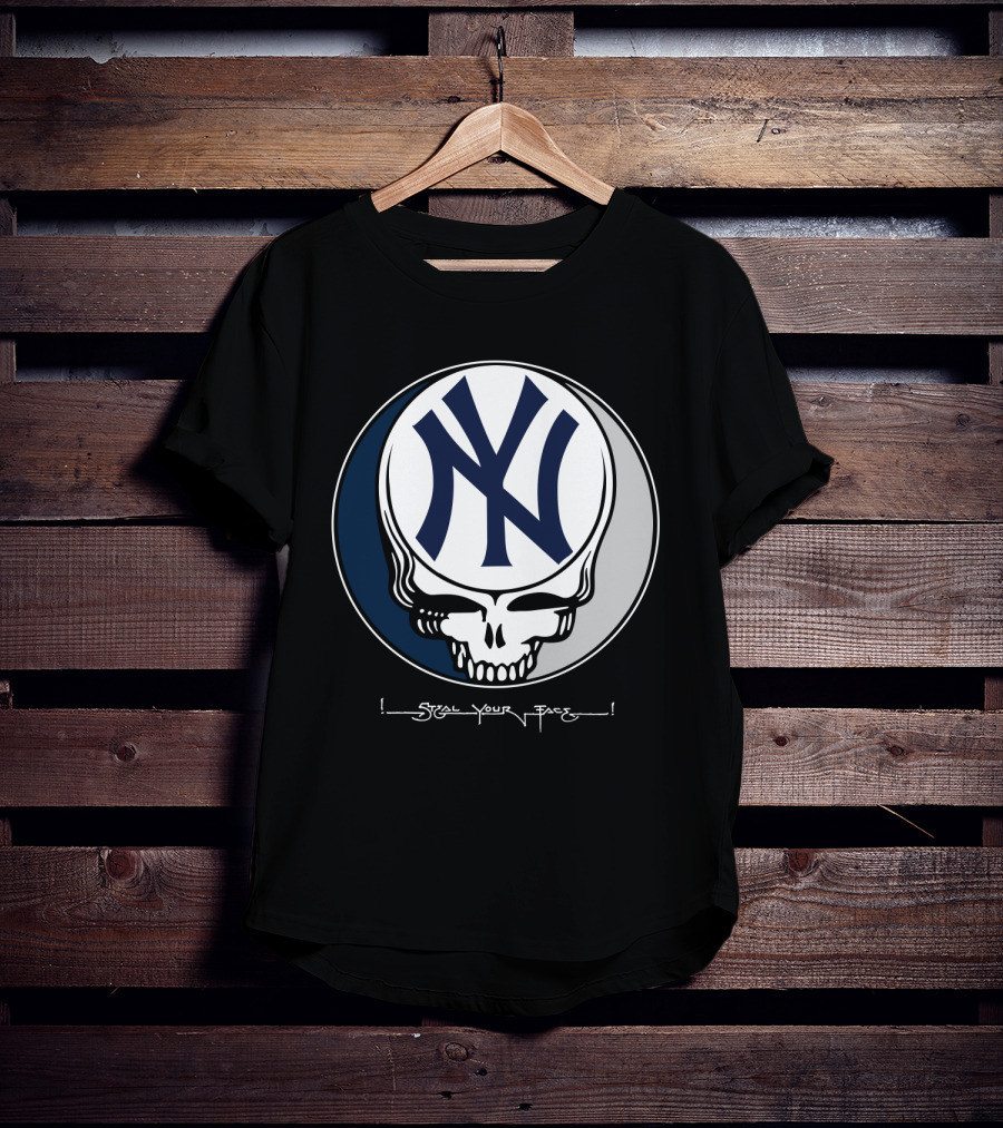Grateful Dead Steal Your Face New York Yankees T-Shirt