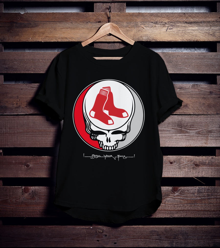 Grateful Dead Steal Your Face Boston Red Sox T-Shirt