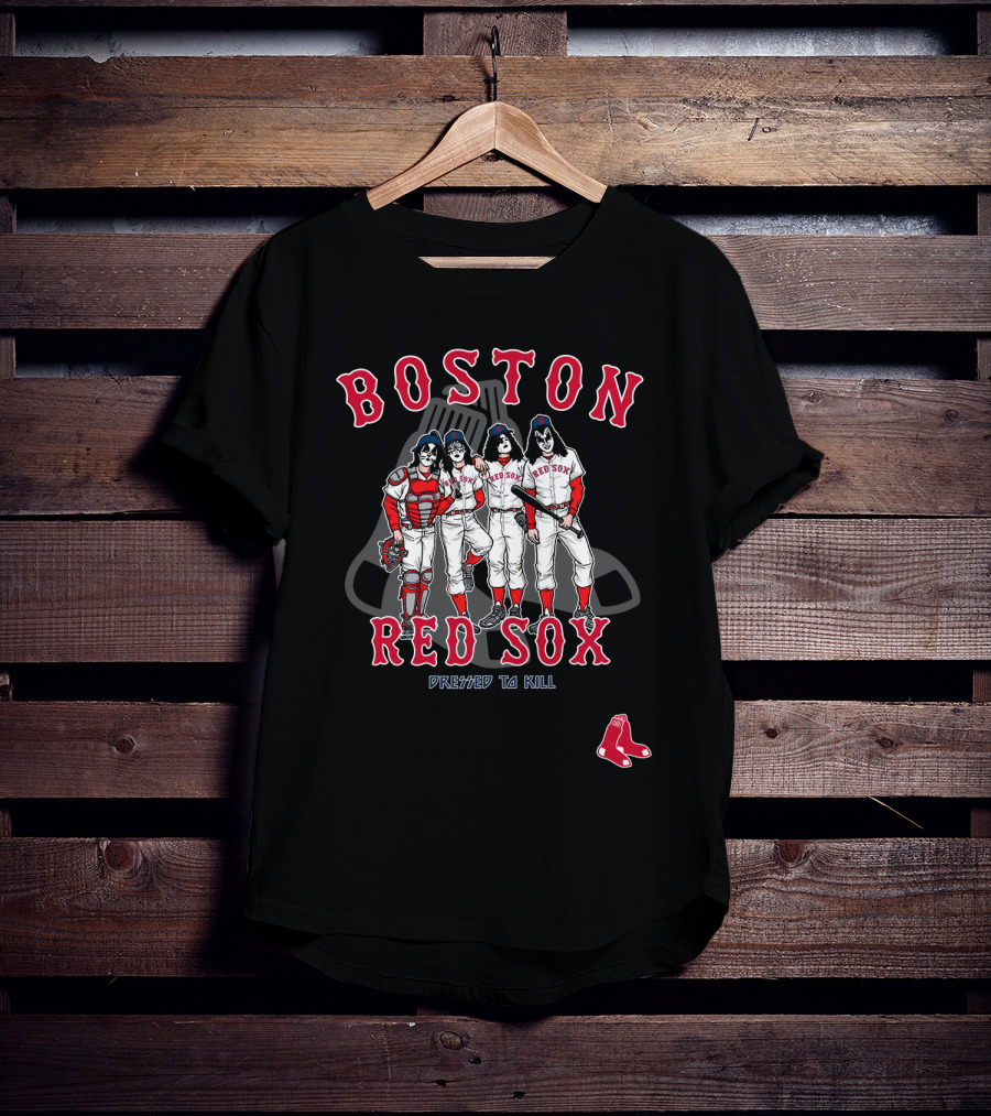 Boston Red Sox KISS Dressed To Kill T-Shirt