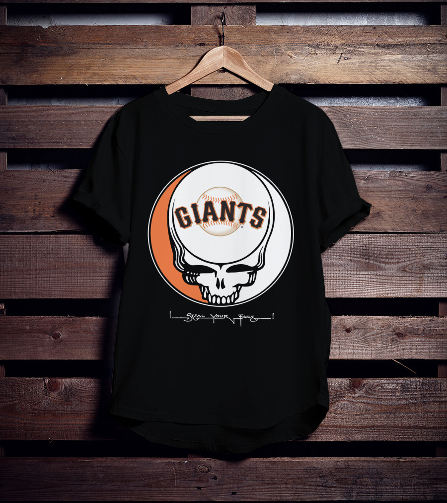 GRATEFUL DEAD San Francisco Giants Steal Your Face T-Shirt