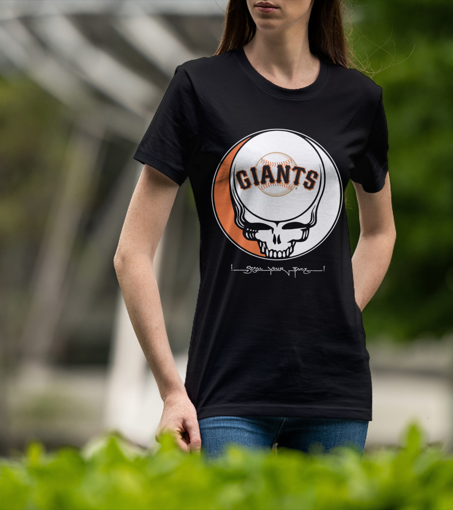 GRATEFUL DEAD San Francisco Giants Steal Your Face T-Shirt