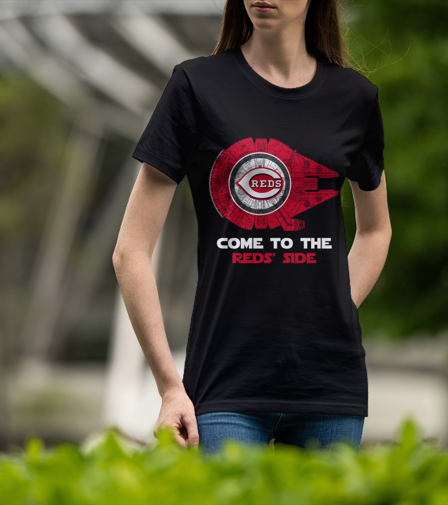 Come To The Reds' Side Millennium Falcon Crossover T-Shirt
