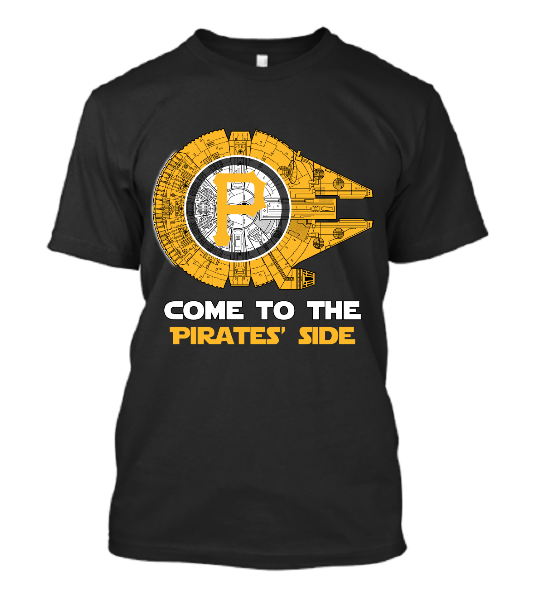 Pittsburgh Pirates Millennium Falcon Come To The Pirates' Side T-Shirt