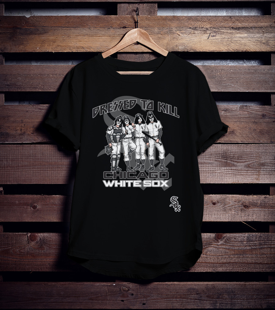 Dressed To Kill KISS Chicago White Sox T-Shirt