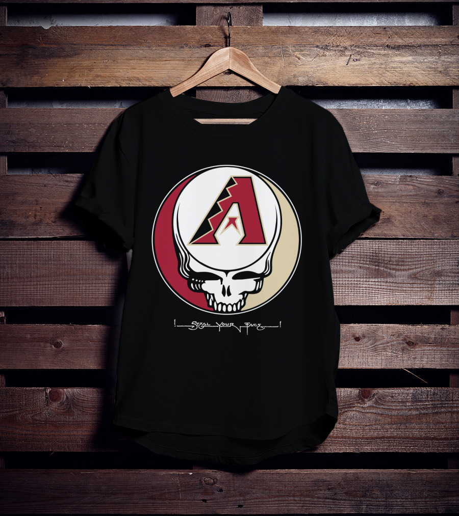 GRATEFUL DEAD Steal Your Face Arizona Diamondbacks T-Shirt