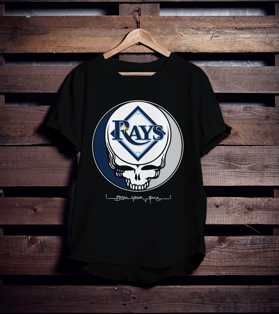 GRATEFUL DEAD Tampa Bay Rays Steal Your Face T-Shirt